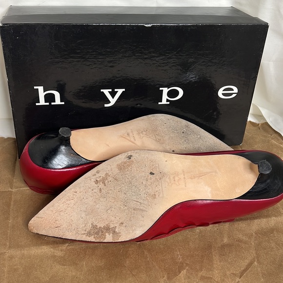 Hype low heel pumps Winter Red 8 - Picture 17 of 17